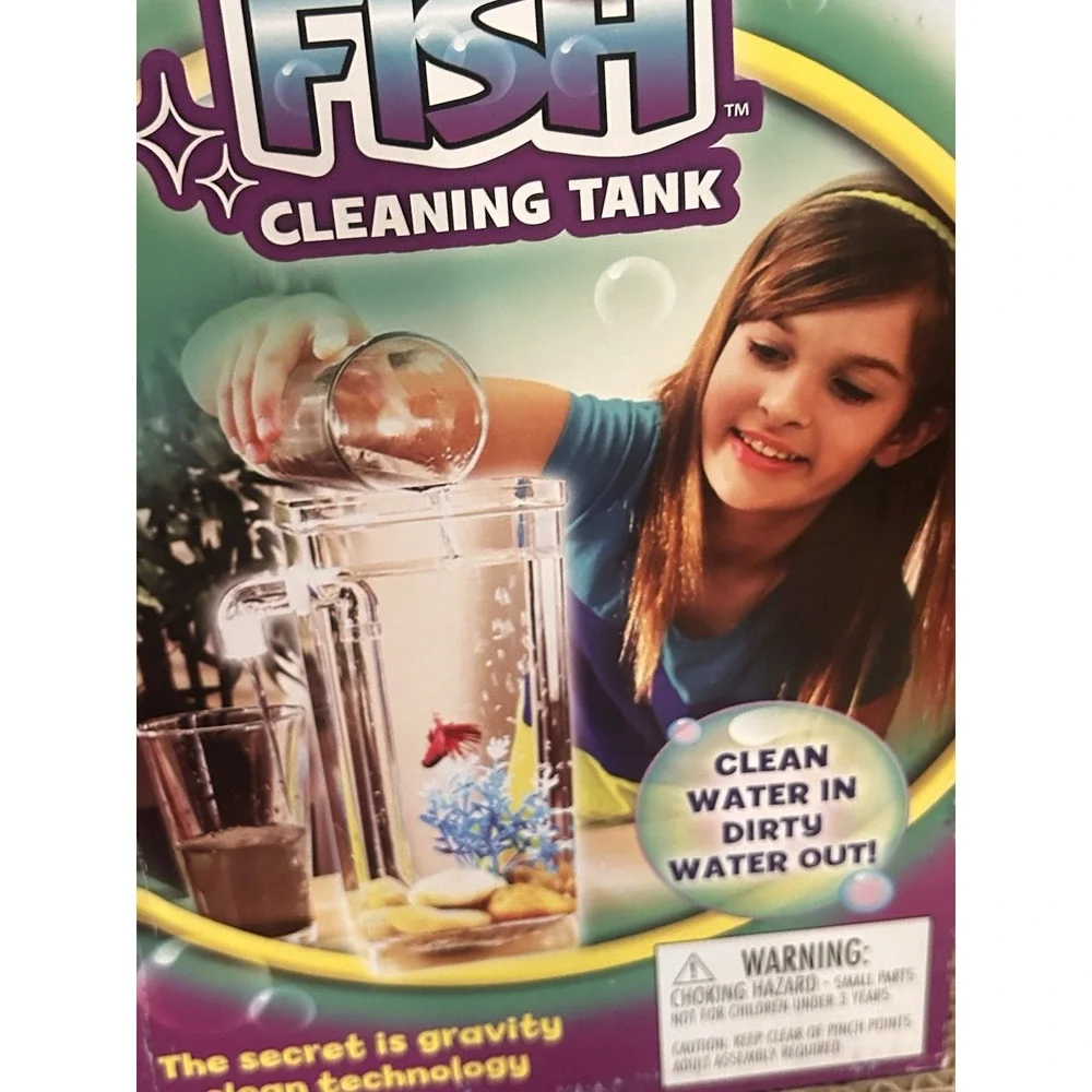 New Self Cleaning Tank My‎ Fun Fish Aquarium For Small Fish